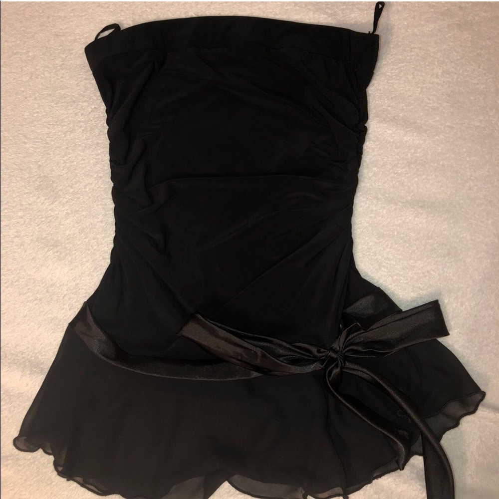 Strapless shirt